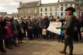 Dave Swift 3 Explaining The Proclamation At '1916 Brought Back To Life' At Monaghan Courthouse Dave Swift 3 Explaining The Proclamation At '1916 Brought Back To Life' At Monaghan Courthouse