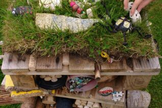 David Mc Grath, Insect Hotel, Spiddal David Mc Grath, Insect Hotel, Spiddal