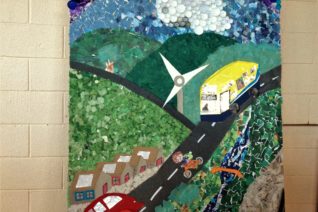 Jessica Mason St Thomas Ns Jobstown, Junk Mural Jessica Mason St Thomas Ns Jobstown, Junk Mural