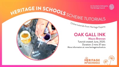 Oak gall ink: Maura Brennan Oak gall ink: Maura Brennan