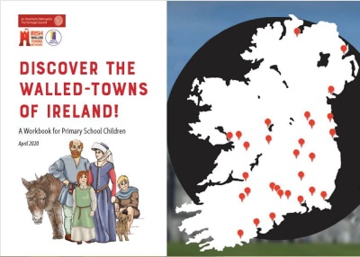 Discover the Walled Towns of Ireland: a workbook for primary school children