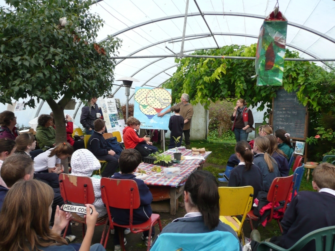 Talk In The Polytunnel